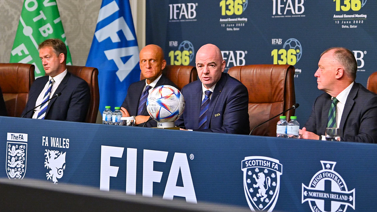 Relive: press conference following the 136th Annual General Meeting of The  IFAB | IFAB